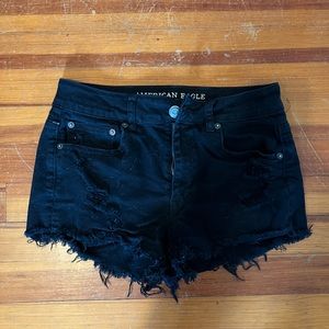 American eagle short distressed jean shorts